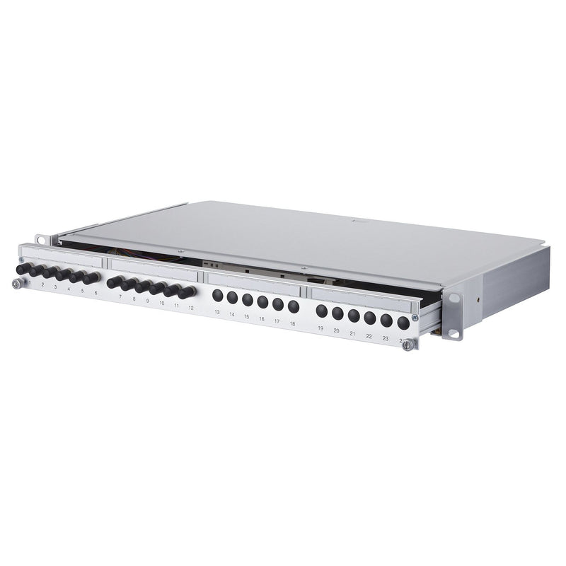 Metz Connect - Patchpanel LWL LWL-Patchfeld OpDAT PA 1502200112-E 12xST teilbestückt