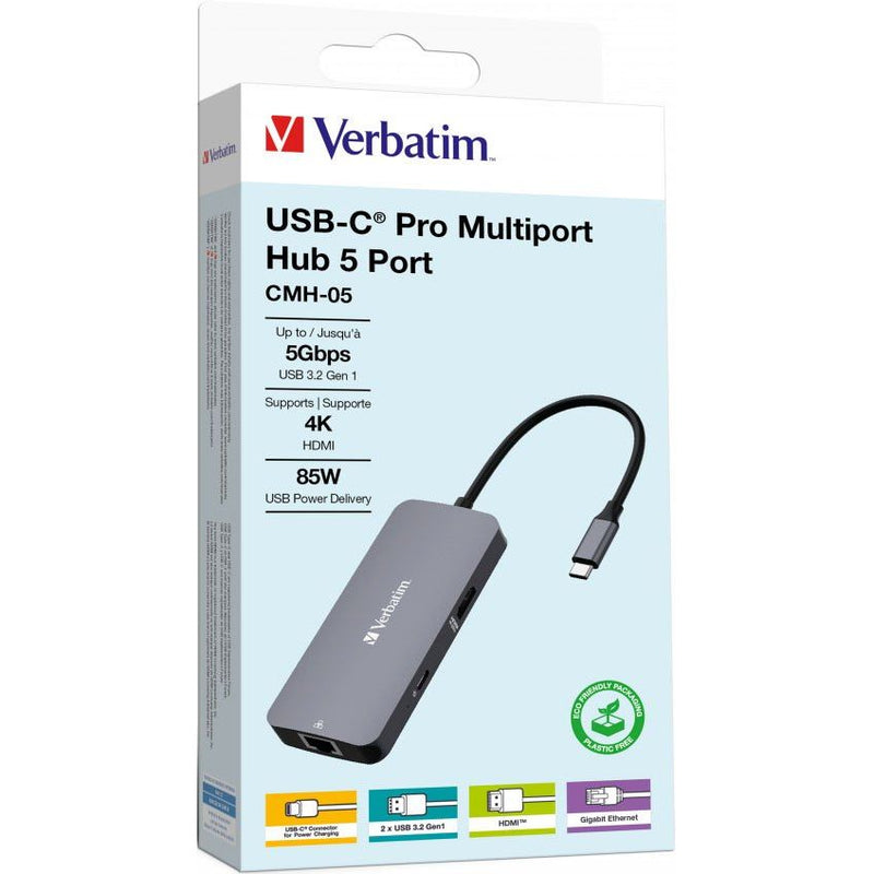 Verbatim - PC-Kabel Hub Multiport 32150 CMH-05