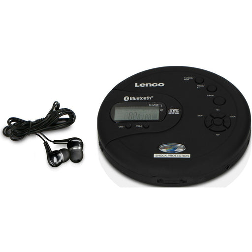 LENCO - CD-Player portable CD/MP3-Player CD-300 Black portable,Ladef