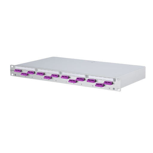 Metz Connect - Patchpanel LWL LWL-Patchfeld OpDAT PF 150200BB12-E 12xSC-D OM4 EVZ