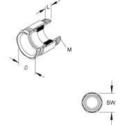 HKL - Kabelverschraubung 490M1609 − 100 Stück
