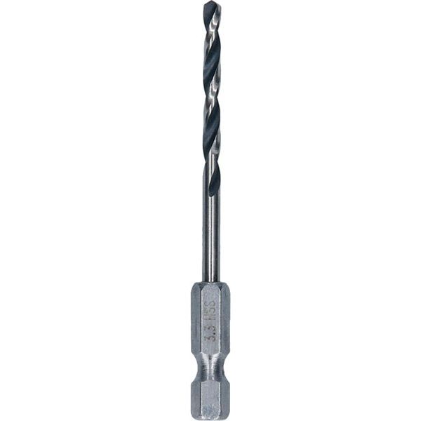 Bosch - Bohrer HSS PointTeQ 2608577521 Sechskantbohrer 3,3