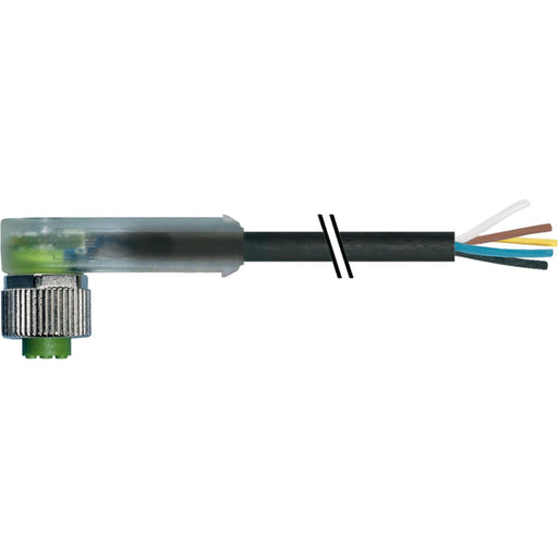 Murrelektronik - Konfektioniertes Sensor-Aktor-Kabel M12 Buchse gewickelt 7000-12441-6351000 mit LED