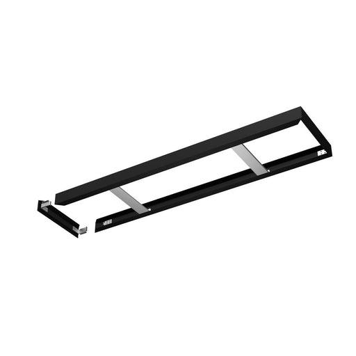 Ledvance - Mechanisches Zubehör/Ersatzteile für Leuchten Aufbaurahmen PANEL1200SUR.MOUN.BK schwarz