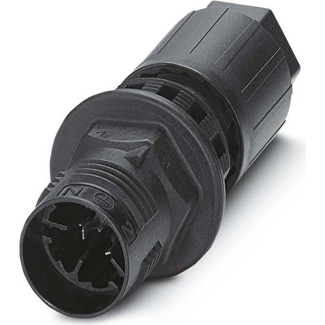 Phoenix Contact - Steckverbinder für steckbare Gebäudeinstallation Leitungsverbinder QPDCW4PE2,5 1X6-11BK
