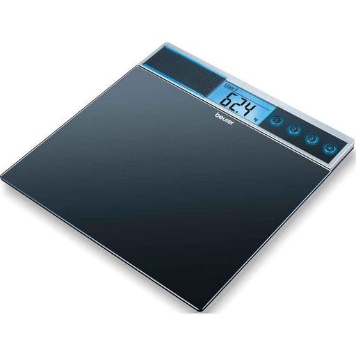 Beurer - Personenwaage Glaswaage,sprechend GS 39 100gEinteilung,150kg