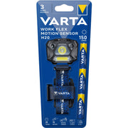 Varta Cons.Varta - Taschenleuchte Kopfleuchte Motion Sensor WorkFlex MoSensorH20 WorkFlexH20 3AAABatt − 4 Stück