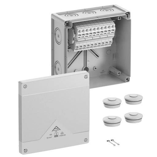 Spelsberg - Dose, Gehäuse für Montage auf der Wand/Decke Abzweigkasten Abox Pro SL-10²
