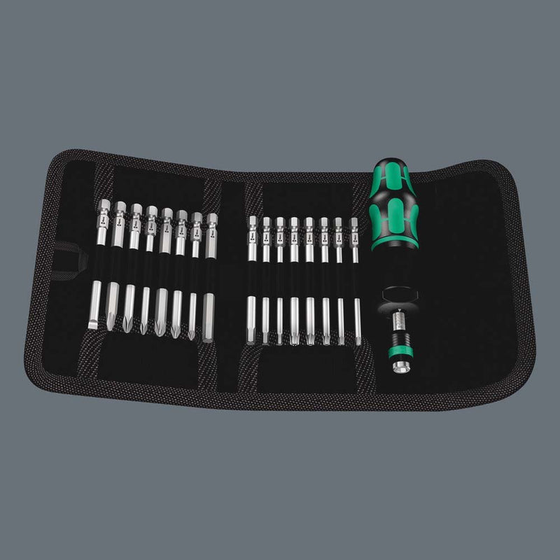 Wera - Bit-Set Bit-Sortiment 059293 Torque, 17-tlg