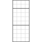 Siedle&Söhne - Montageelement für Türstation Briefkasten-Gehäuse AP BGA 611-4/10-0 SM sil/met