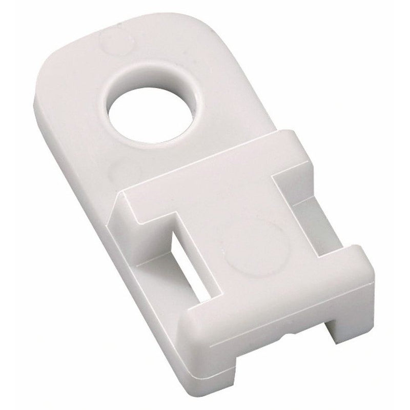 HellermannTyton - Befestigungssockel und -element für Kabelbinder Schraubsockel CTAM1-PEEK-BGE-C1 20,4 x 10,2 − 100 Stück