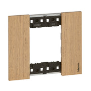 Legrand (BT) - Abdeckrahmen KA4802LM 2-modulig Eiche