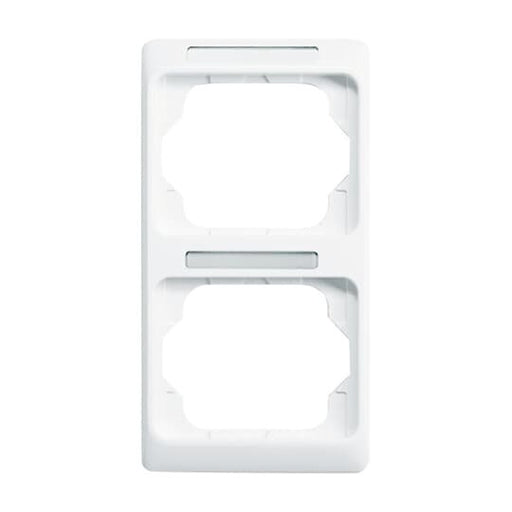 Busch-Jaeger - Abdeckrahmen Rahmen 2-fach 1732 NSKA-24G stws, senkr., Sichtf