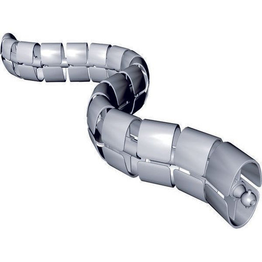 Bachmann - Flexibles Leitungsführungssystem Kabelschlange PREMIUM 930.050 silber