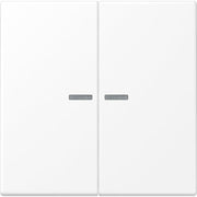 Jung - Abdeckung/Bedienelement für Installationsschalterprogramme Wippe LS 102 KO5 WWM f.Serientaster KO