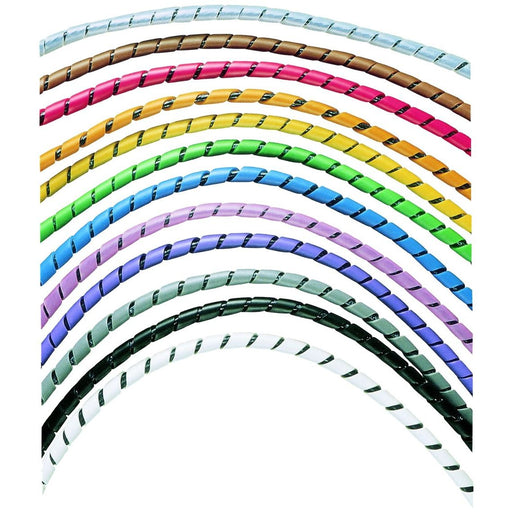 Panduit - Kabelbündelungsschlauch Spiralbandumwicklung T38F-C0