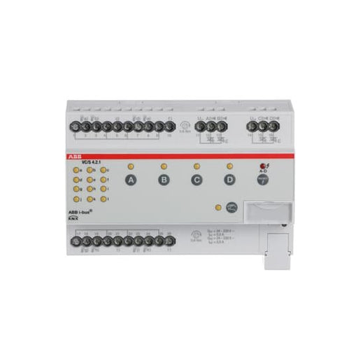 ABB Stotz S&J - Bussystem-Heizungsaktor Ventilantriebs-Controller VC/S4.2.1 4-fach REG manuell