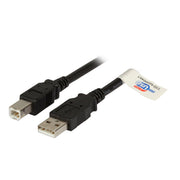 EFB-Elektronik - PC-Kabel USB2.0 Anschlusskabel K5256SW.5 5,0m sw A-B