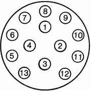 Hella - Schalter-/Steckdosenkombination Steckdose 8JB 005 949-001