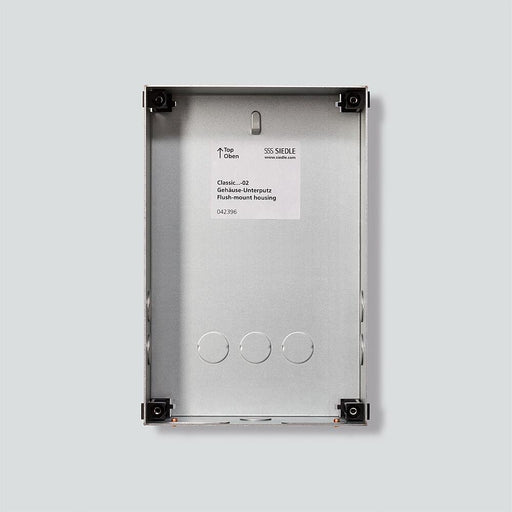 Siedle&Söhne - Montageelement für Türstation Unterputzgehäuse GU CL 02-0 Stahlblech verzinkt