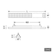LTS Licht&Leuchten - Pendelleuchte LED-Pendelleuchte LUZ06-D 15.007.30 ws 3000K 60°weiß