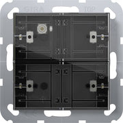 Gira - Bussystem-Tastsensor Tastsensor 4 Komfort 504200 2-fach KNX