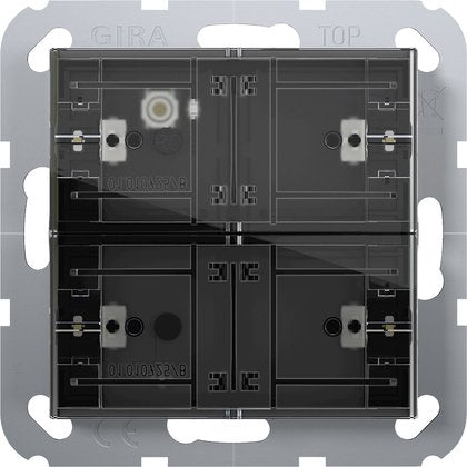 Gira - Bussystem-Tastsensor Tastsensor 4 Komfort 504200 2-fach KNX