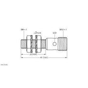 Turck - Induktiver Näherungsschalter Sensor BI2-EG08K-VP6X-H1341 induktiv