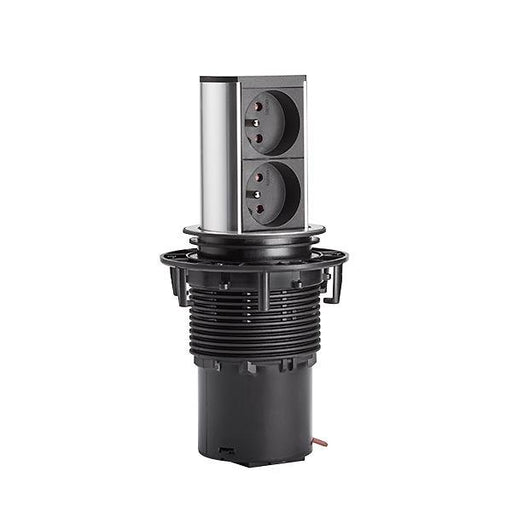 Bachmann - Mehrfachsteckdose ELEVATOR Steckdosenleiste 928.007 2xUTE Strom 2,0m AEH