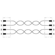 Phoenix Contact - Konfektioniertes Sensor-Aktor-Kabel Netzwerkkabel NBC-MSD/10 #1407379 CAT5 RAL5021