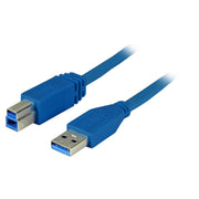 EFB-Elektronik - PC-Kabel USB-Verbindungskabel A-B K5236.3 3,0m USB 3.0 schwarz