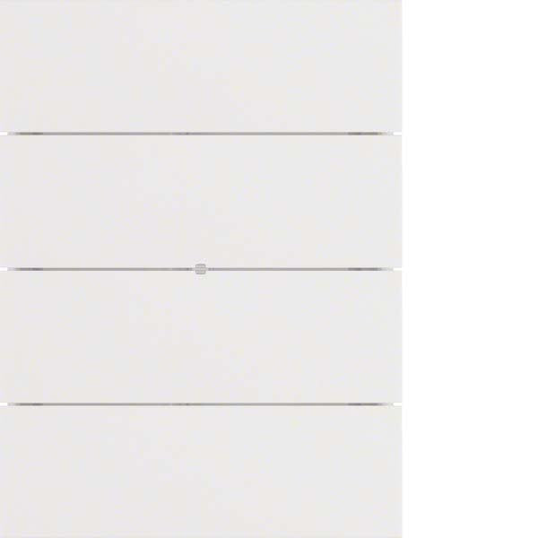 Berker - Bussystem-Tastsensor Tastsensor 4fach Standard 75164099 polarweiß