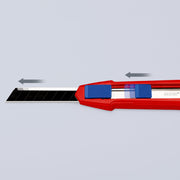 Knipex - Messer Universalmesser 90 10 165 BK KNIPEX CutiX