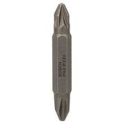 Bosch - Bit-Set Doppelklingenbit, 2607001743 PH2, PZ2, 45 mm
