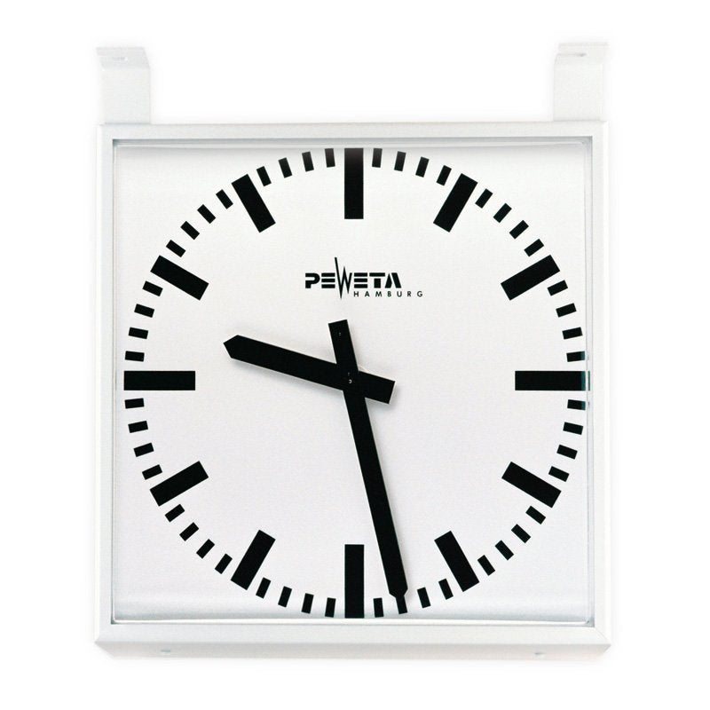 Peweta - Uhr Außenuhr quadrat. 81.762.623 642x642mm