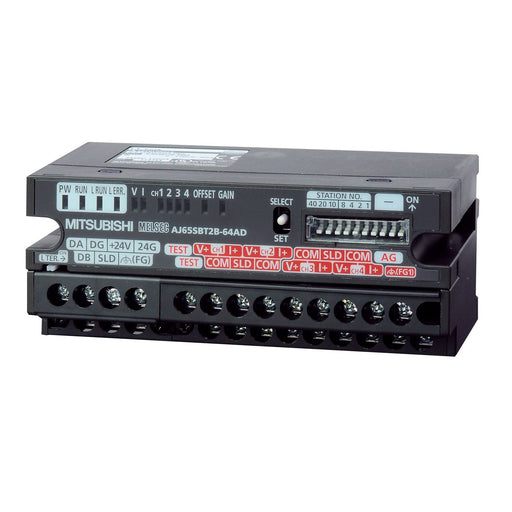 Mitsubishi Electric - SPS-Analoges Ein-/Ausgangs-Modul Analogeingangsmodul AJ65SBT2B-64AD