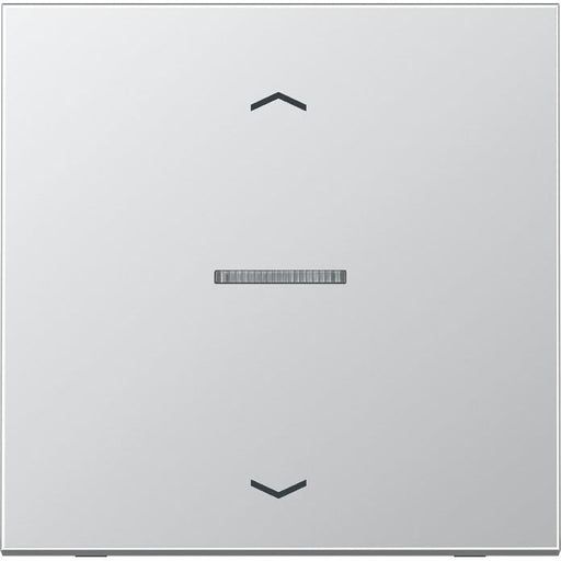 Jung - Abdeckung/Bedienelement für Installationsschalterprogramme Wippe Symbole/Lichtl.alu AL 2990 KO5P für Taster