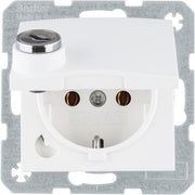 Berker - Steckdose SCHUKO-Steckdose 47631909 polarweiß matt