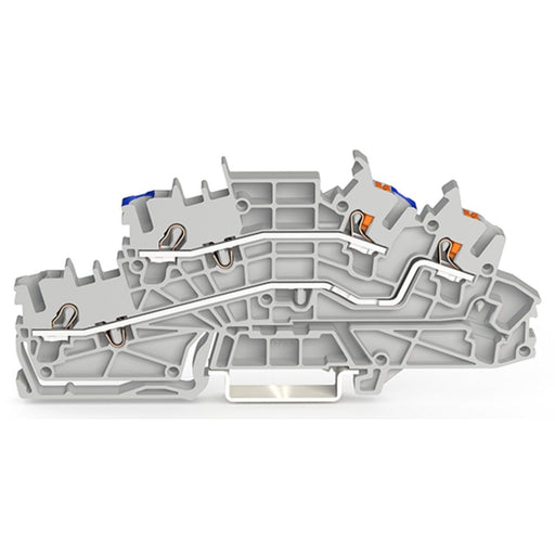 WAGO - Installations-Etagenklemme Installationsetagenklemme 2203-6549 2,5 mm² Hybrid − 50 Stück
