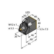 Turck - Induktiver Näherungsschalter Sensor NI50U-CK4 #1514120 induktiv − 1 Stück