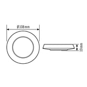 ESYLUX - Zubehör/Ersatzteile für Bewegungsmelder Abdeckung COMPACT #EP00007491