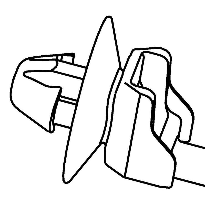 HellermannTyton - Kabelbinder Befestigungsbinder 1tlg. 126-00183(9000) − 9000 Stück