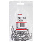 Bosch - Bit Schrauberbit Extra-Hart PH 2607001510 1, 25 mm, 25er-Pack