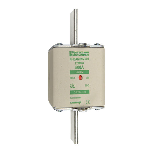 Mersen - Messersicherung Sicherungseinsatz NH aM NH3AM69V425 Gr.3 425A sfü KM
