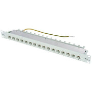 Telegärtner - Patchpanel Kupfer PatchPanel MPP16-HS 100006996 Cat.6A RAL7035
