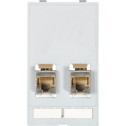 Murrelektronik - Einsatz/Abdeckung für Kommunikationstechnik Frontplattenschnittstelle 4000-68123-0021200 2fach