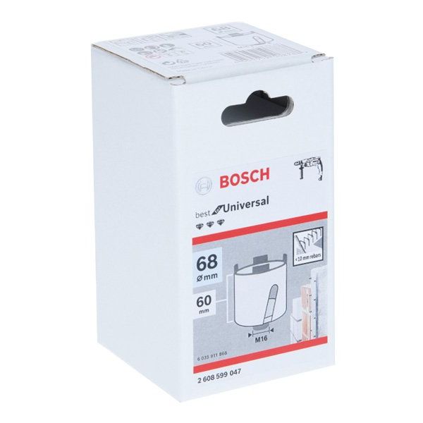 Bosch - Versenkbohrer PRO Socket 2608599047 Trockenbohrkrone 68