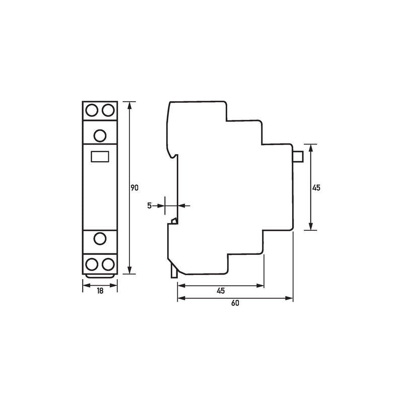 Doepke - Stromstoßschalter 23 RS 230-110