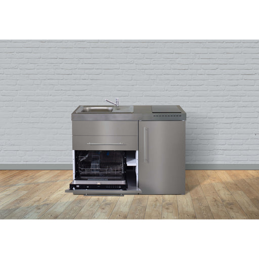 Stengel - Mini-Küche Miniküche Premiumline MPGSES120GSGKFreBli Edelstahl