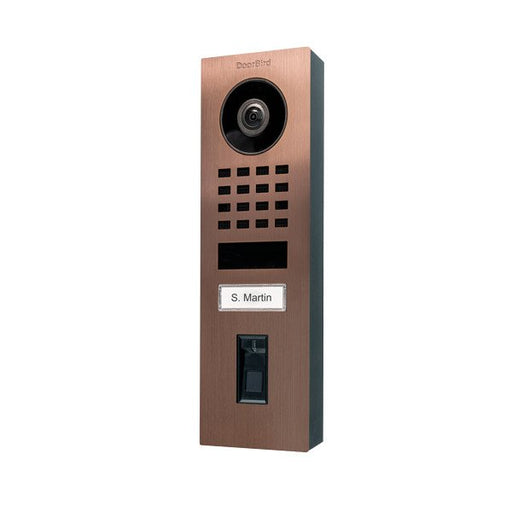 Doorbird - Kombiniertes System Zutrittskontrolle/Türsprechanlage IP Video Türsprechanlage 423872165 Fingerprint Aufputz
